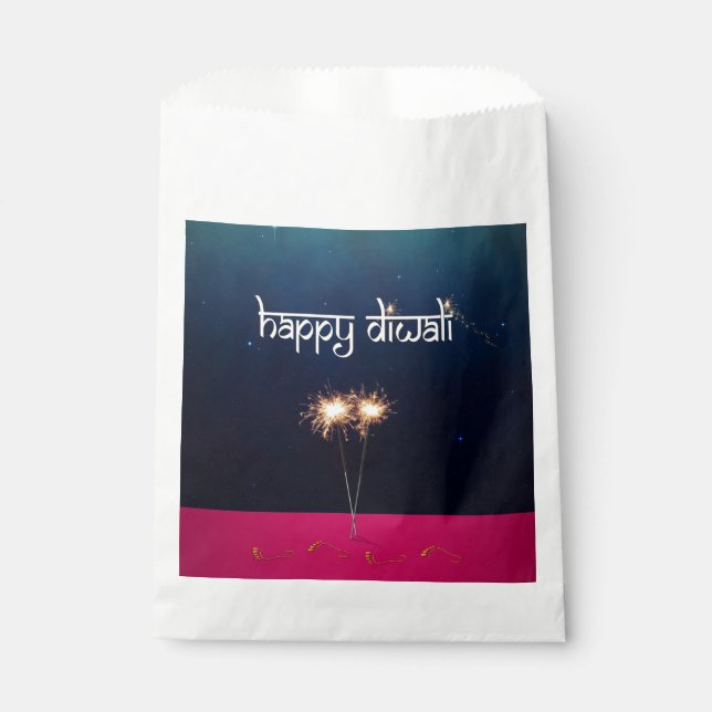 Sparkling Happy Diwali - Favour Bag (Front)