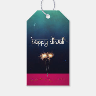 Sparkling Happy Diwali - Gift Tag
