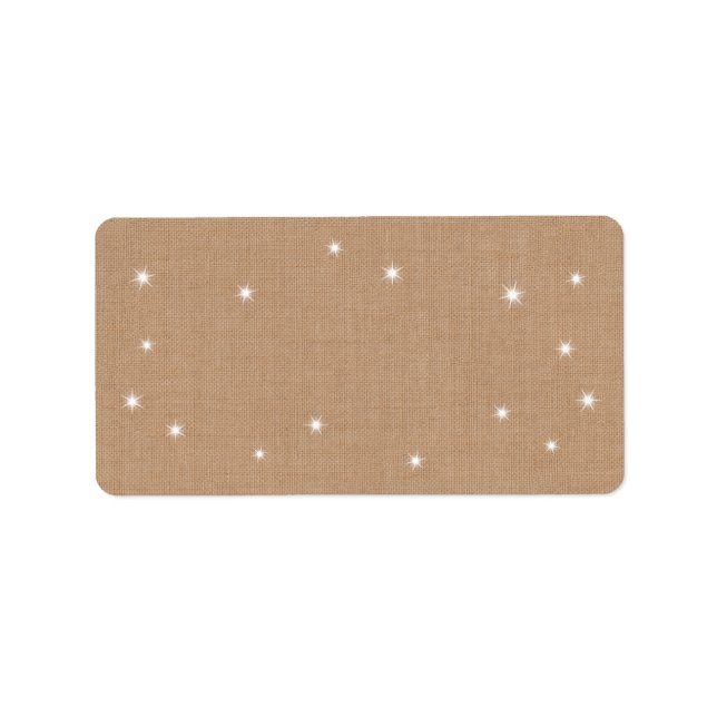Sparkling Lights Address Label (Front)
