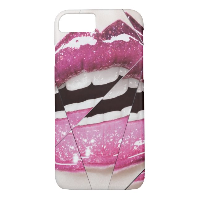 Sparkling Lip Gloss Phone Case (Back)