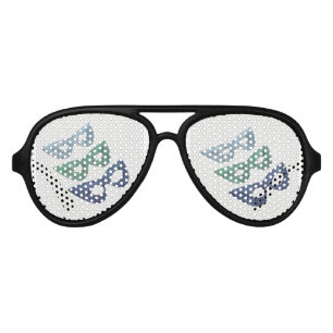 Sparkling Masks - Aviator Sunglasses