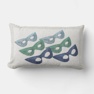 Sparkling Masks - Lumbar Pillow