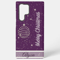 Sparkling Merry Christmas Ornament