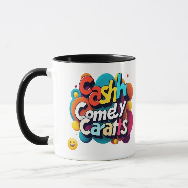 "Sparkling Mirth" Mug (Left)
