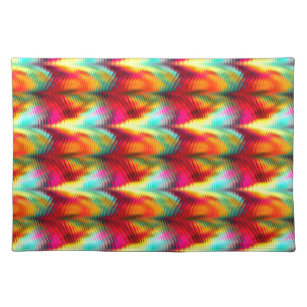 Sparkling Multi Coloured Glass Placemat