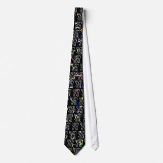 Sparkling New Years Tie