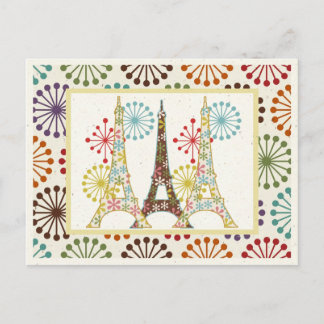 Sparkling Paris Postcard