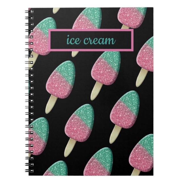 sparkling pastel - notebook (Front)