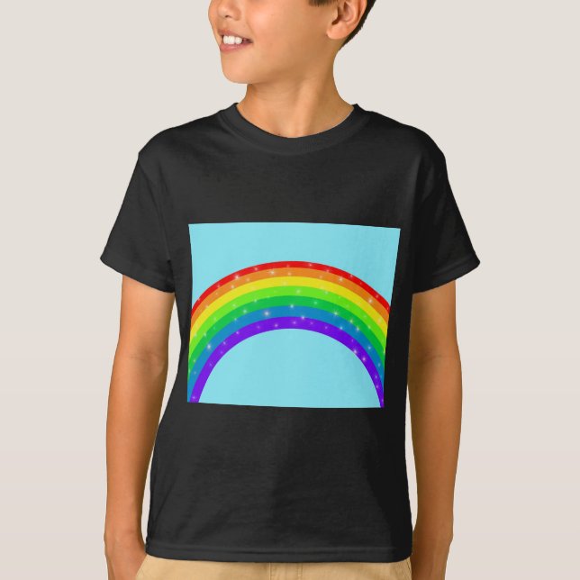 Sparkling Rainbow T-Shirt (Front)