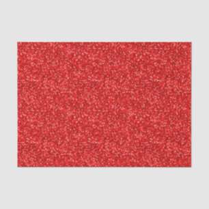 Sparkling Red Glitter Tissue Paper
