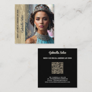 Sparkling Sand Photo Business Card