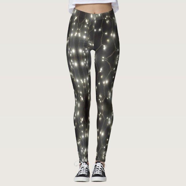 Sparkling Silver Lights Legging (Front)