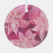 Sparkling Soft Pink Poinsettia