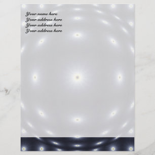 Sparkling Space Letterhead