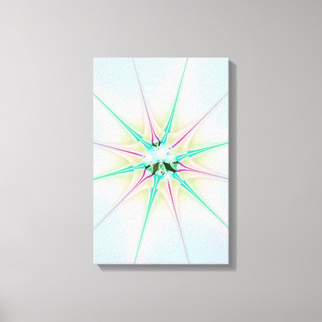 Sparkling Star Canvas Print (Front)