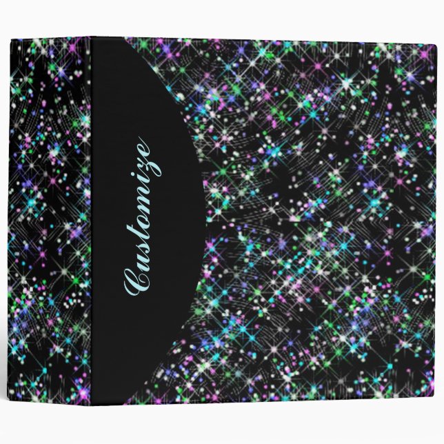 Sparkling Star Dust Binder (Front/Spine)