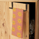 Sparkling Suns Cute and Charming Pattern  Kitchen Towel<br><div class="desc">Decorate your kitchen with this cool sunshine art towel. Makes a great housewarming,  birthday or wedding gift! 
You can customize it and add text too.
Check my shop for lots more colours and patterns!</div>