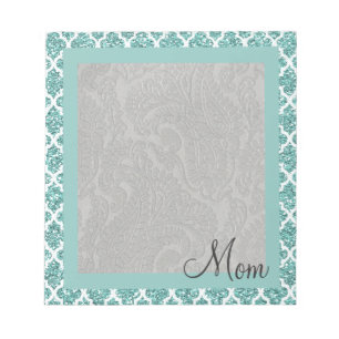 Sparkling Teal Notepad