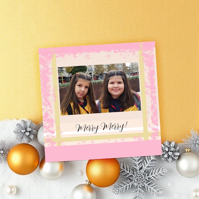 Sparkling Twins Framed Photo, Monogramed (Creator Uploaded)