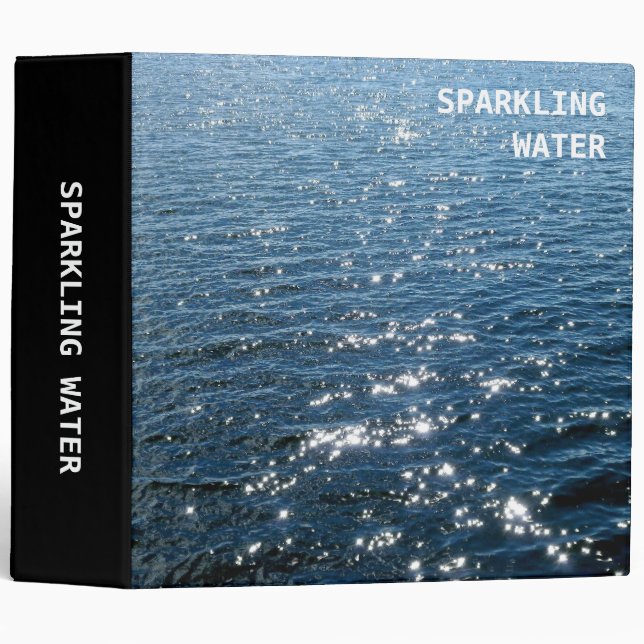 Sparkling Water 02 (2in) Binder (Front/Spine)