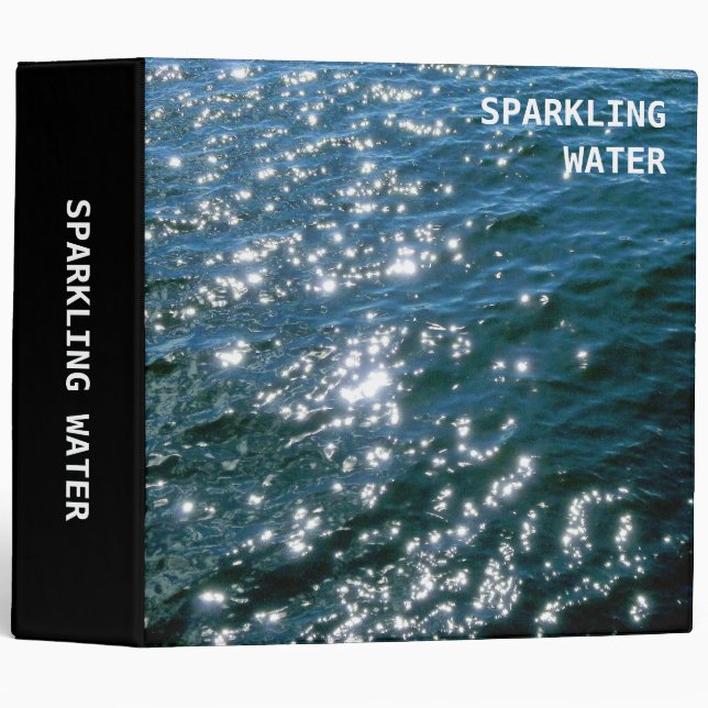 Sparkling Water (2in) Binder (Front/Spine)