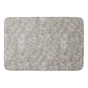 Sparkling water on beach sand summer bath mat