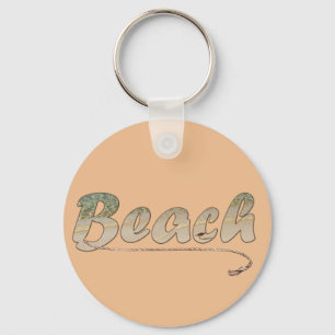 Sparkling Waters Beach House Keychain