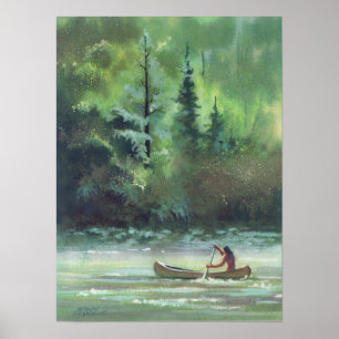 SPARKLING WATERS by SHARON SHARPE Poster