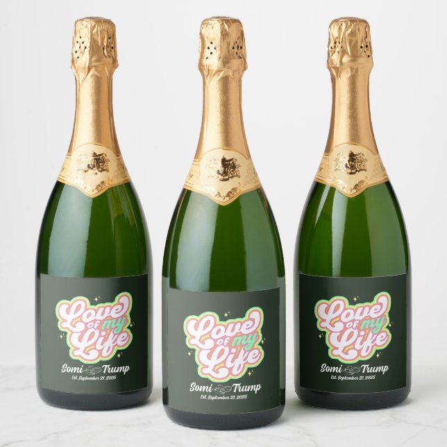 Sparkling Wine Bottle Labels (Bottles)