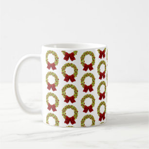 Sparkling Wreath - Multiple Colour Options Coffee Mug