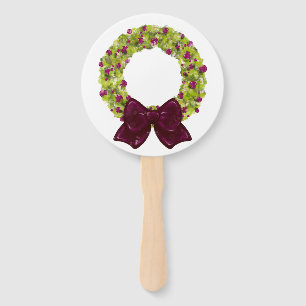 Sparkling Wreath - Multiple Colour Options Hand Fan