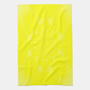 Sparkling Yellow Kitchen Towel