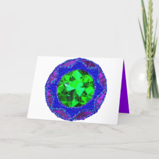 Sparkly 8-pointed star Eid Holiday Card