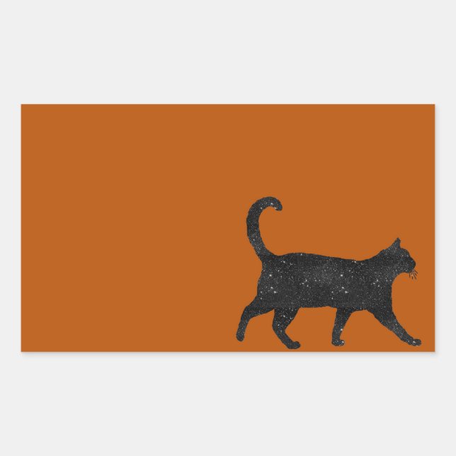 Sparkly Cat Sticker (Front)