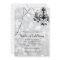 Sparkly Chandelier Bat Mitzvah Invitation