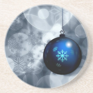 Sparkly Christmas Coaster