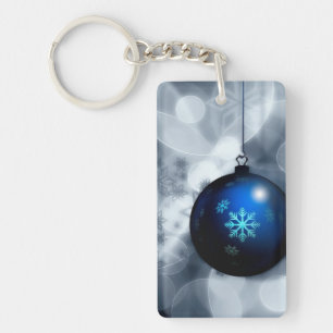 Sparkly Christmas Keychain