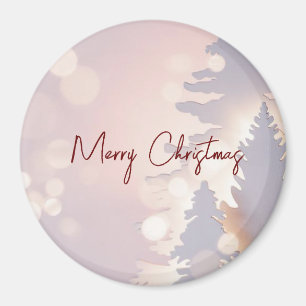 Sparkly Christmas Tree  Magnet