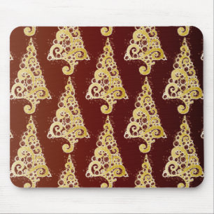 Sparkly Christmas Tree Mouse Pad