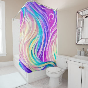 Sparkly Colorful Swirly Pattern