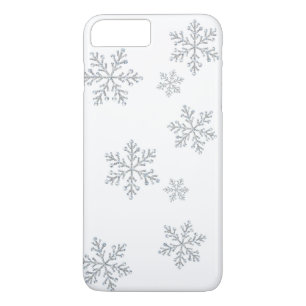Sparkly Crystal Snowflakes iPhone 7 iPhone 8 Plus/7 Plus Case