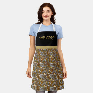 Sparkly Decorative Gold & Silver Apron