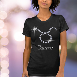 Sparkly Diamond Taurus T-Shirt