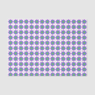 Sparkly flower Eid Tissue Paper
