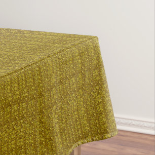 Sparkly gold paper tablecloth