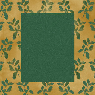 Sparkly Green Scrapbook Paper