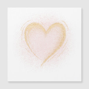 Sparkly Heart Blank Card