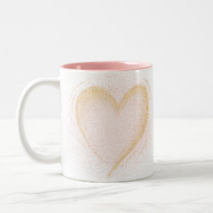 Sparkly Heart Mug