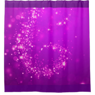 Sparkly lights swirl purple + your ideas