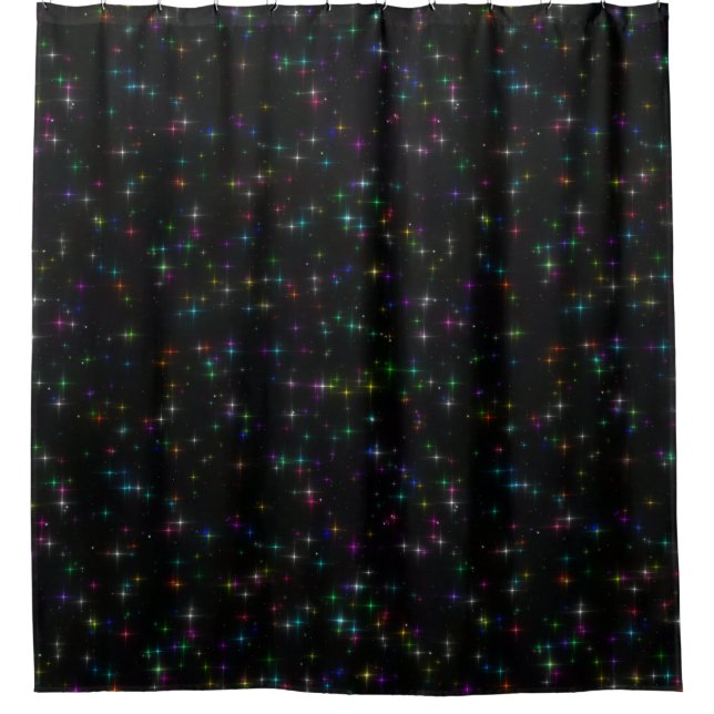 Sparkly Multicolor Stars (Front)